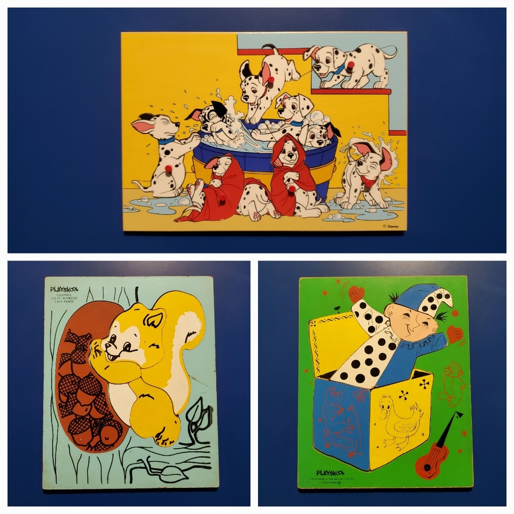 Bundle of Wooden Puzzles